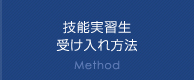 技能実習生受け入れ方法 Method