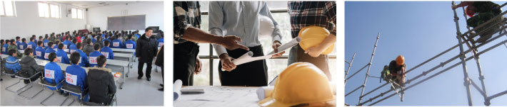 技能実習の様子